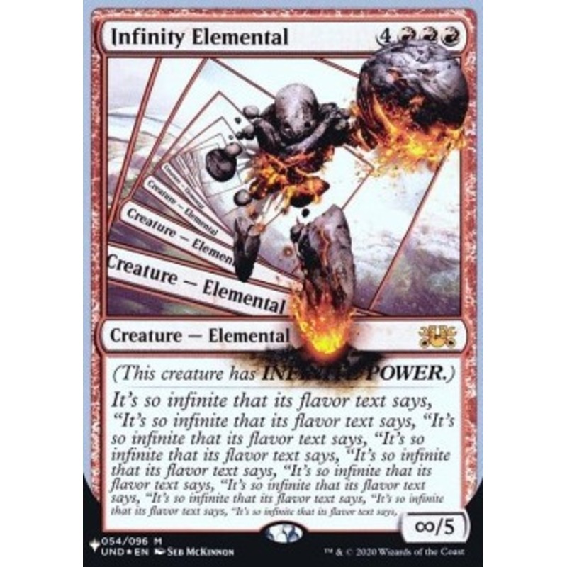 Infinity Elemental (The List Reprint foil) | Unsanctioned