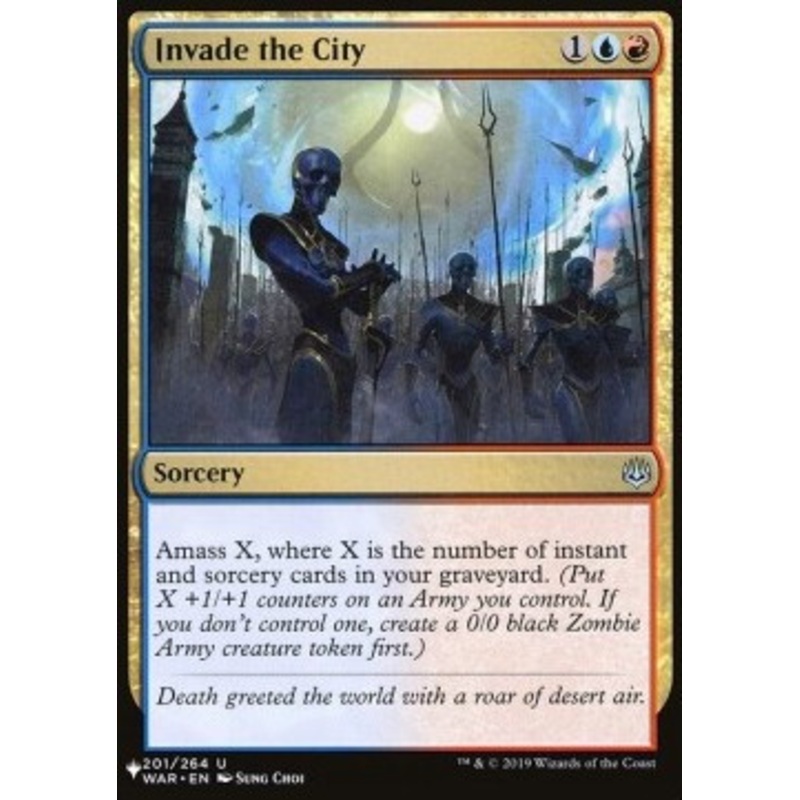 Invade the City (The List Reprint) | War of the Spark
