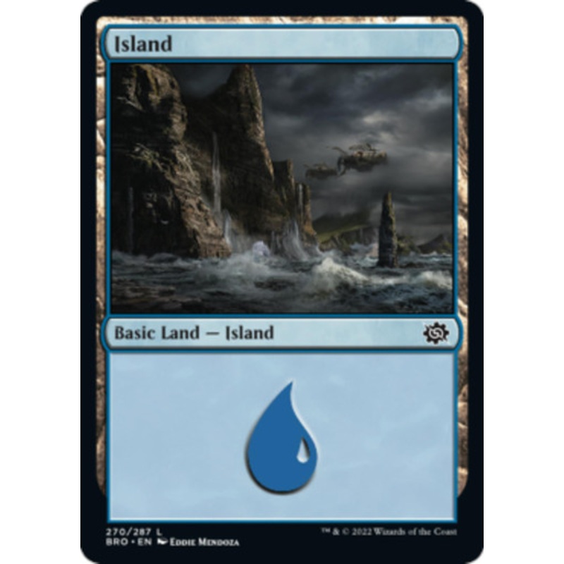 Island (#270) (foil)