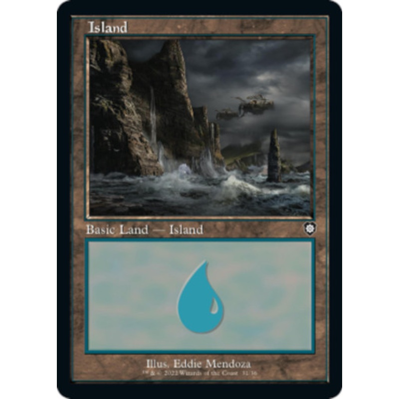 Island (#31) (Retro Frame) | The Brothers' War Commander