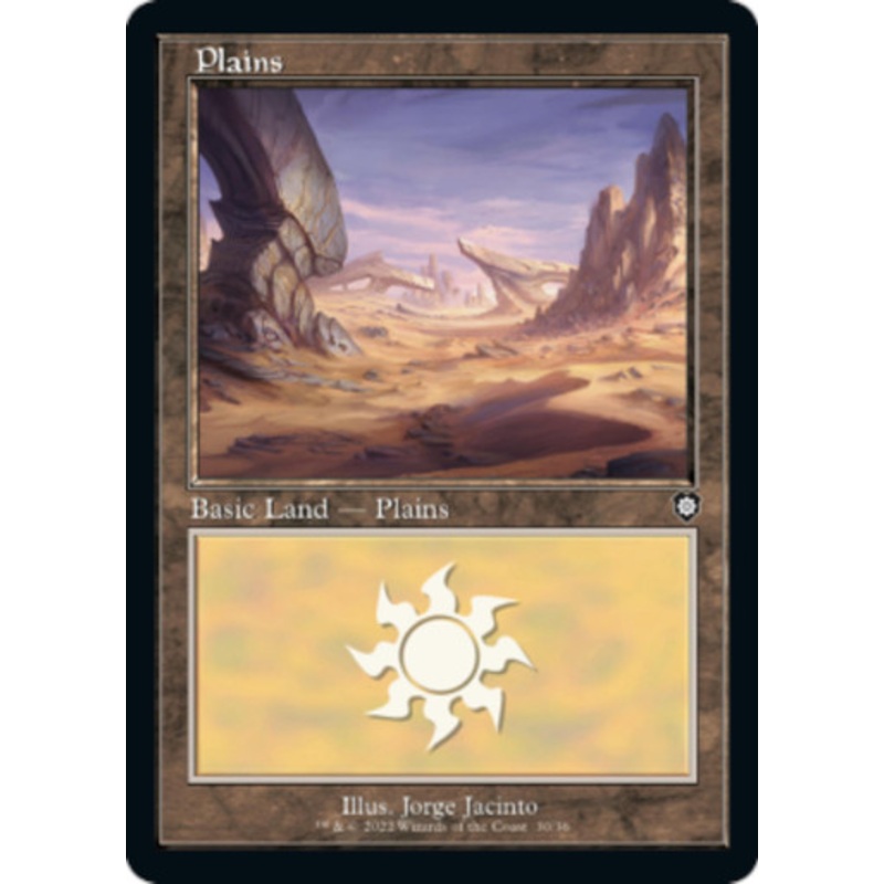 Plains (#30) (Retro Frame) | The Brothers' War Commander