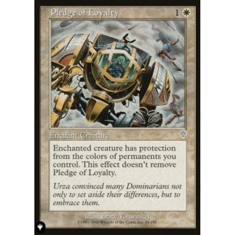 Pledge of Loyalty (The List Reprint) | Invasion