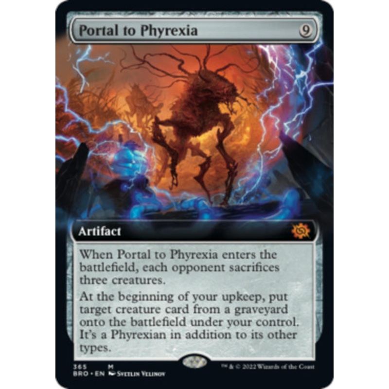 Portal to Phyrexia (Extended Art) | The Brothers' War