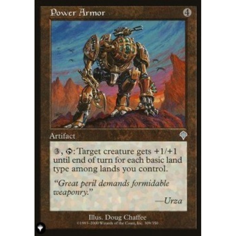 Power Armor (The List Reprint)