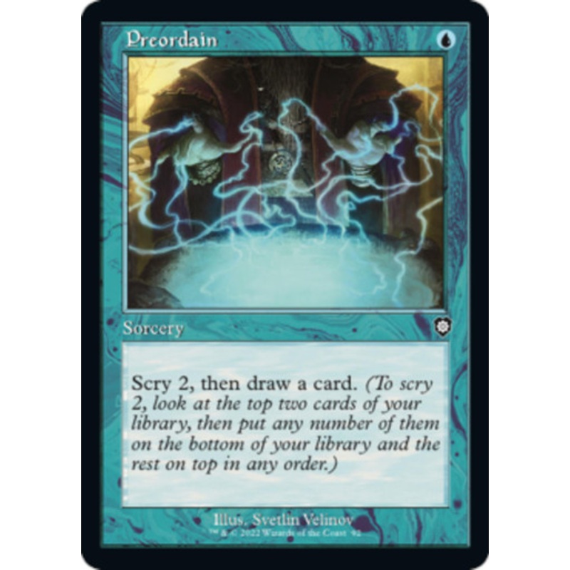 Preordain (Retro Frame)