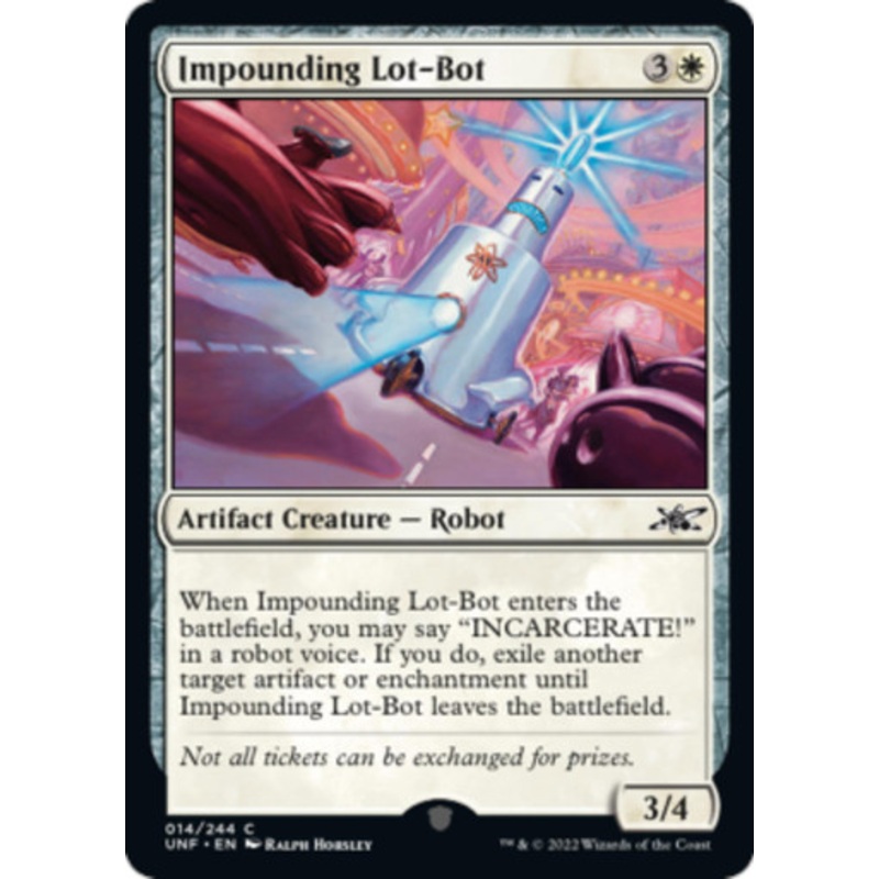 Impounding Lot-Bot (foil) | Unfinity