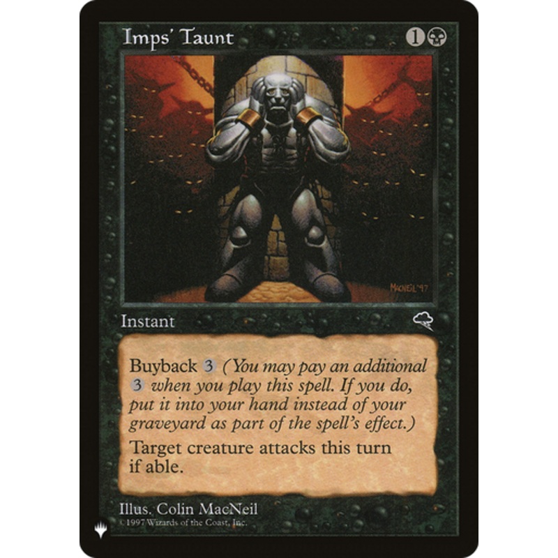 Imps' Taunt (The List Reprint) | Tempest