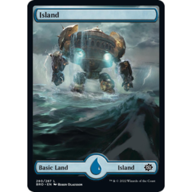 Island #280 (Borderless Art) | The Brothers' War