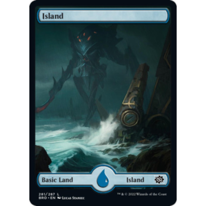 Island #281 (Borderless Art)