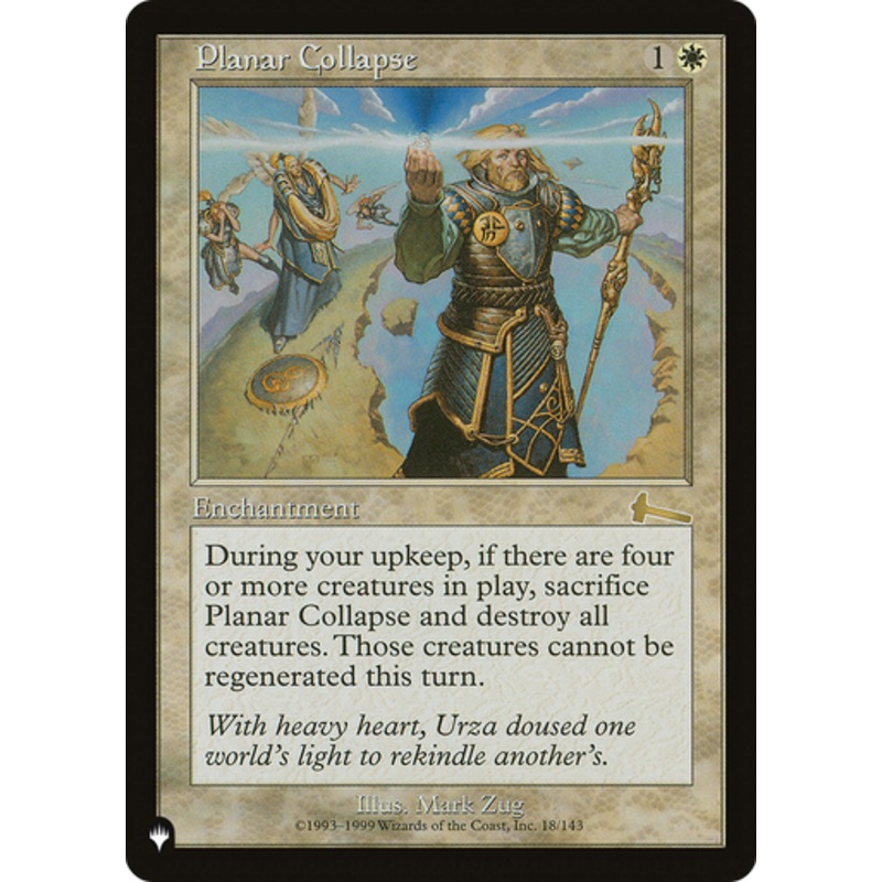 Planar Collapse (The List Reprint) | Urza's Legacy