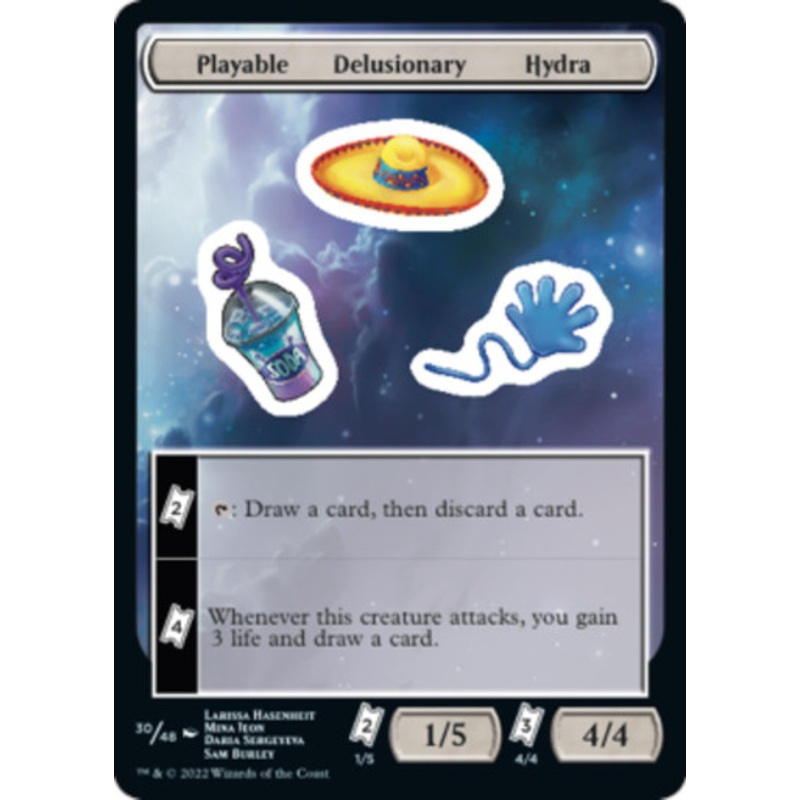 Playable / Delusionary / Hydra Sticker Sheet | Unfinity