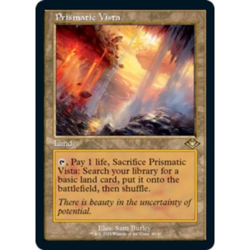 Prismatic Vista (Retro Frame) (foil) | Modern Horizons