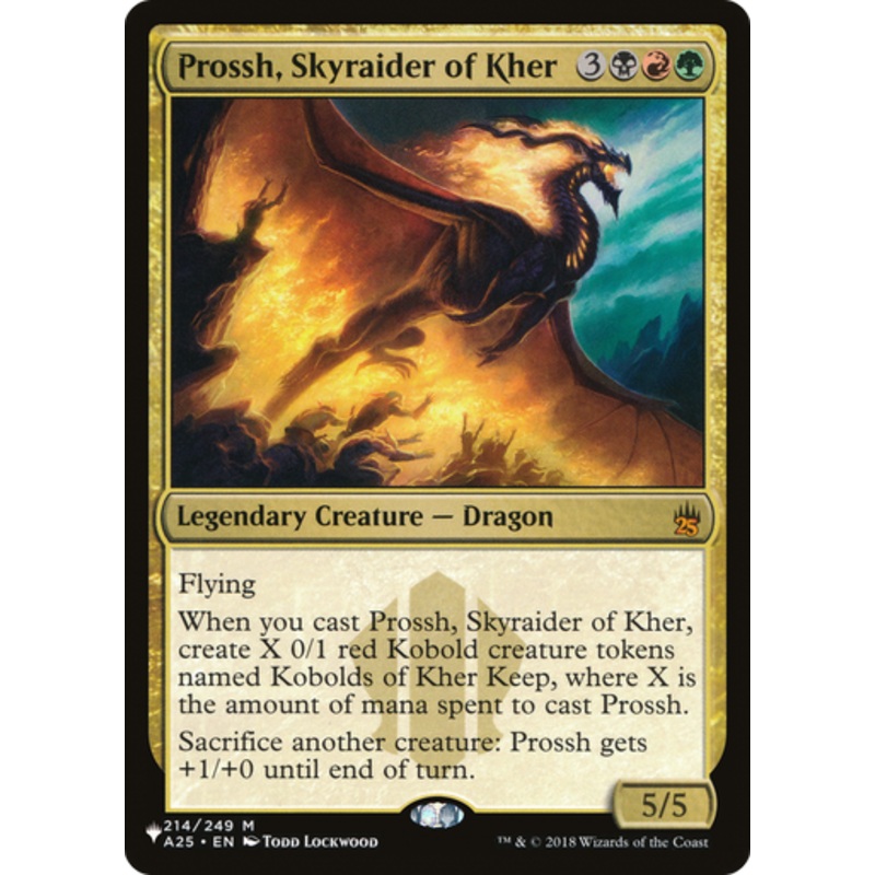 Prossh, Skyraider of Kher (The List Reprint) | Masters 25