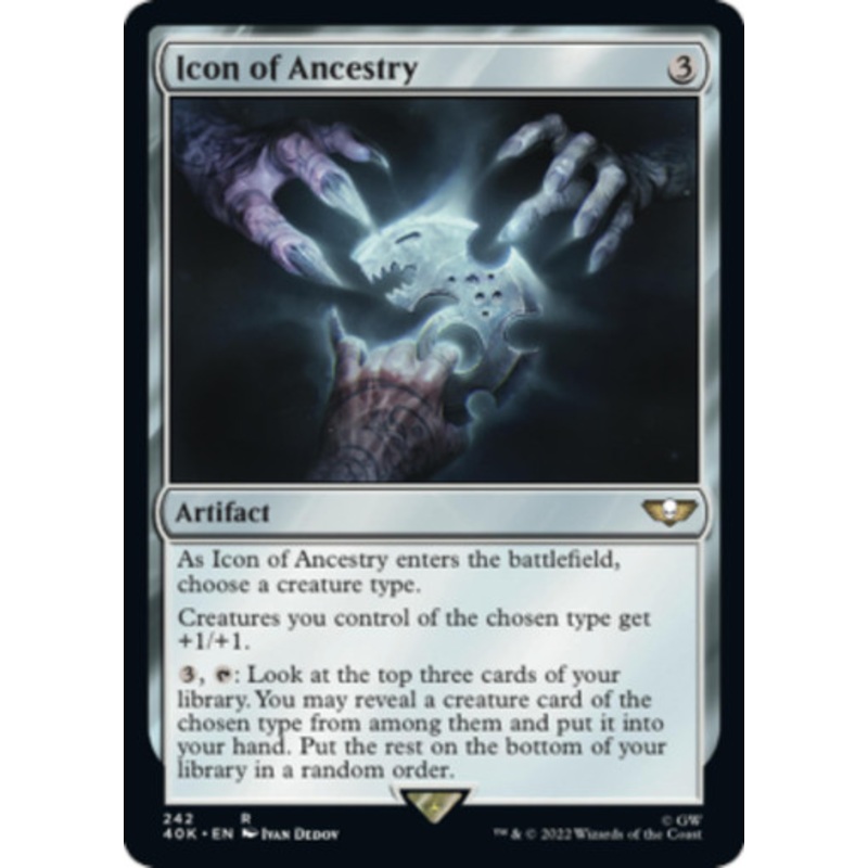 Icon of Ancestry (Surge Foil) | Universes Beyond: Warhammer 40000