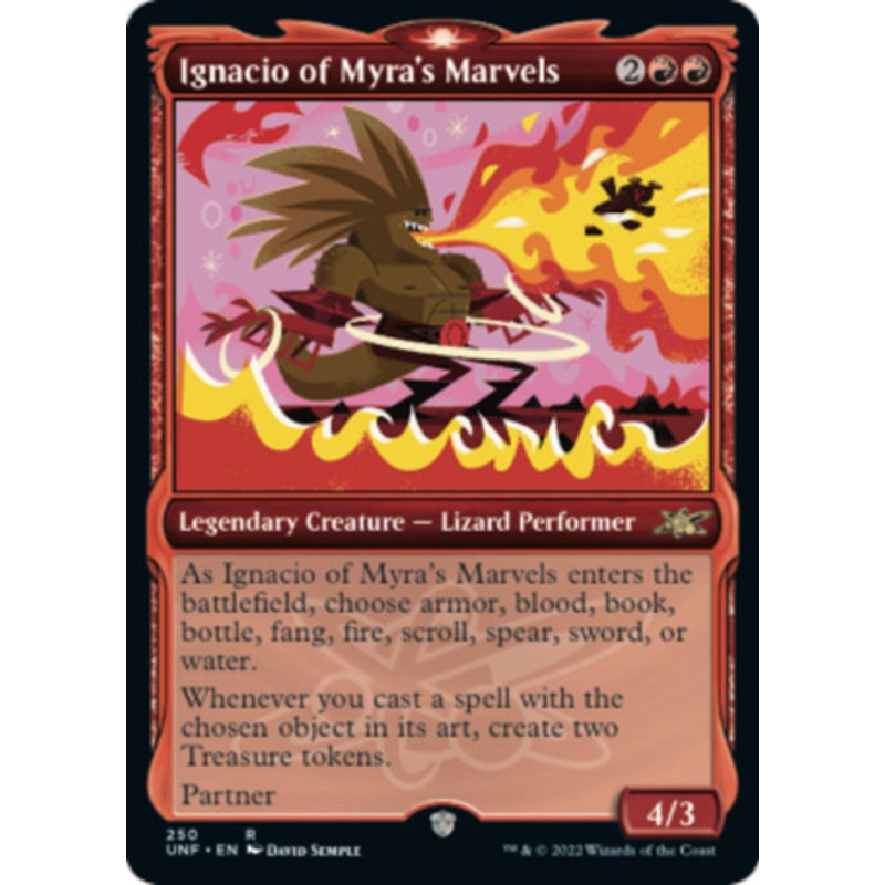 Ignacio of Myra's Marvels (Showcase Art) | Unfinity