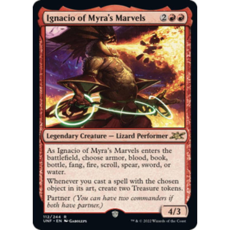 Ignacio of Myra's Marvels | Unfinity