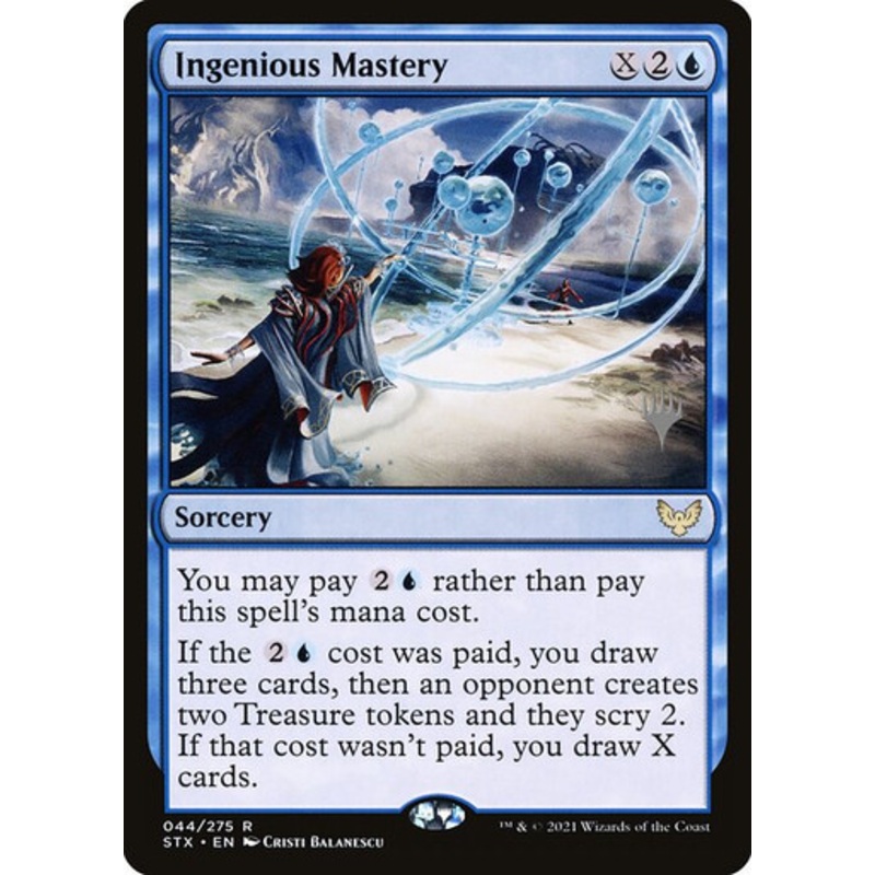 Ingenious Mastery (Promo Pack non-foil) | Strixhaven: School of Mages