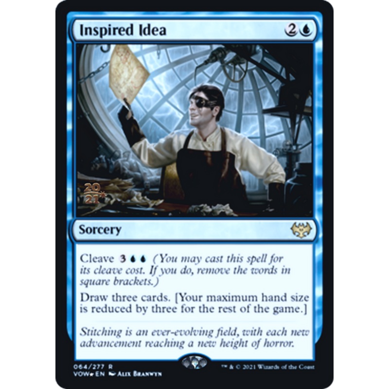 Inspired Idea (Prerelease foil) | Innistrad: Crimson Vow