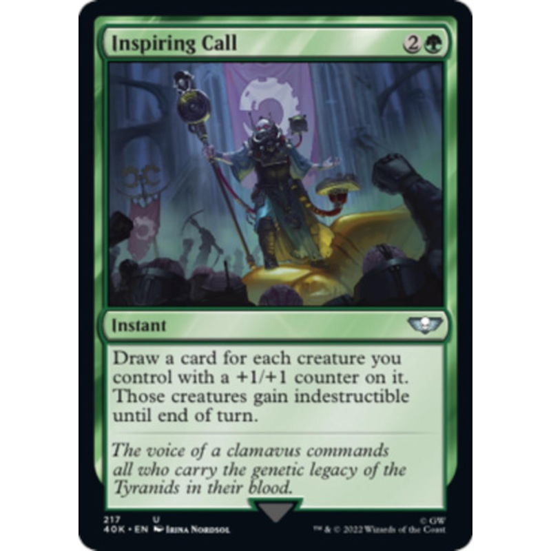 Inspiring Call (Surge Foil) | Universes Beyond: Warhammer 40000