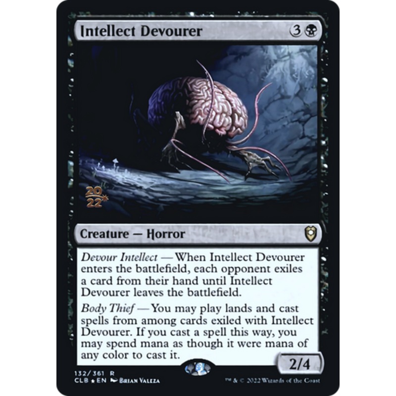 Intellect Devourer (Prerelease foil) | Commander Legends: Battle for Baldur's Gate