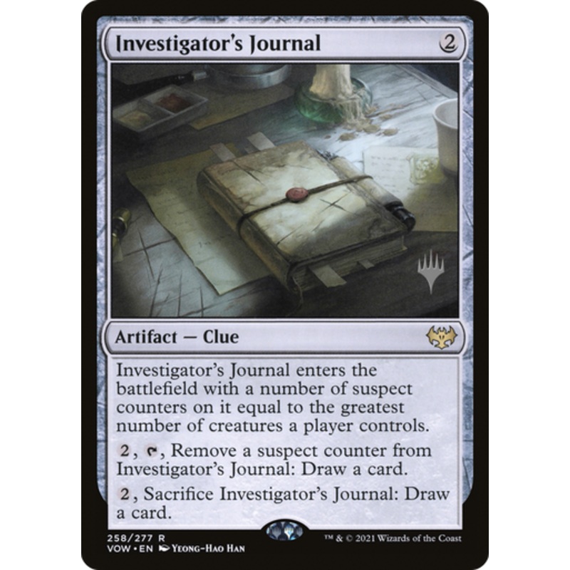 Investigator's Journal (Promo Pack non-foil)
