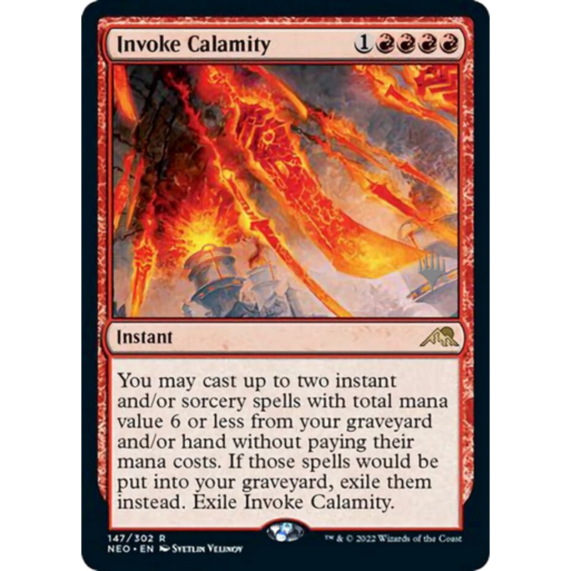 Invoke Calamity (Promo Pack non-foil) | Kamigawa: Neon Dynasty