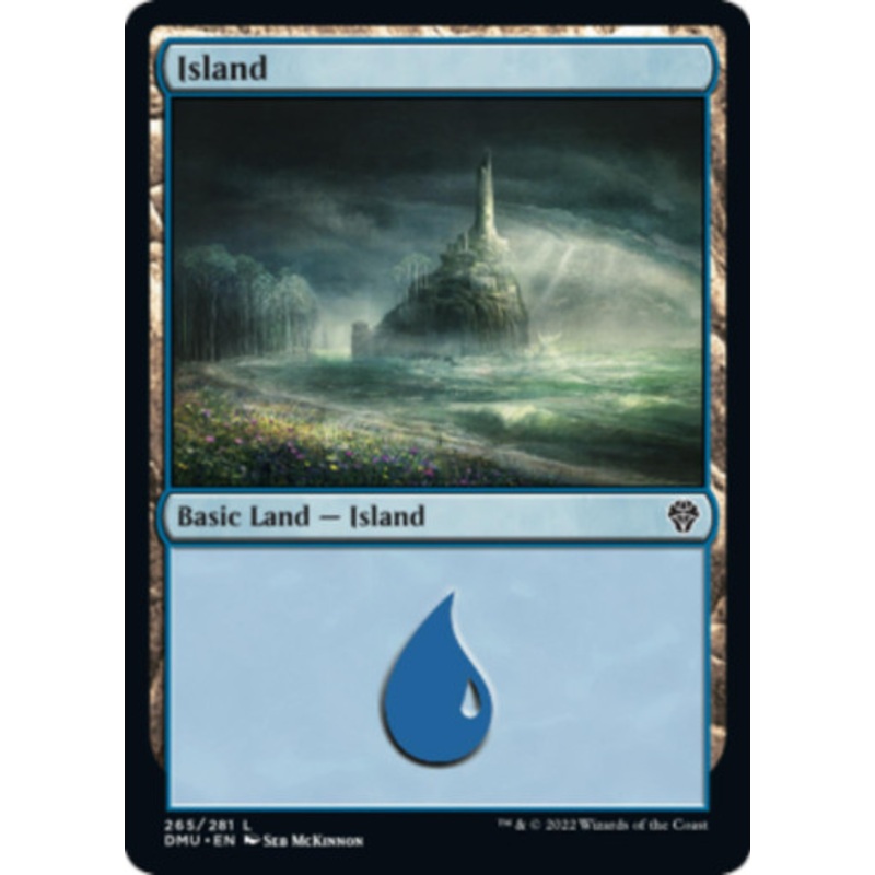 Island (#265) (foil) | Dominaria United