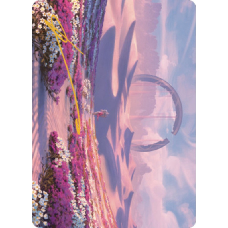 Plains (#63) Art Card (Gold Stamped) | Dominaria United