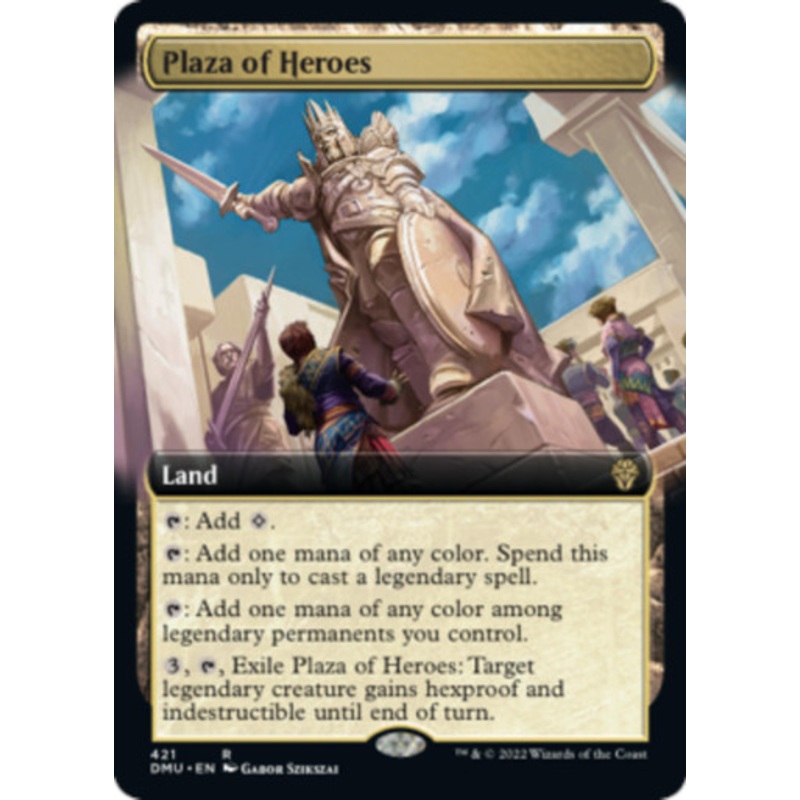 Plaza of Heroes (Extended Art) | Dominaria United