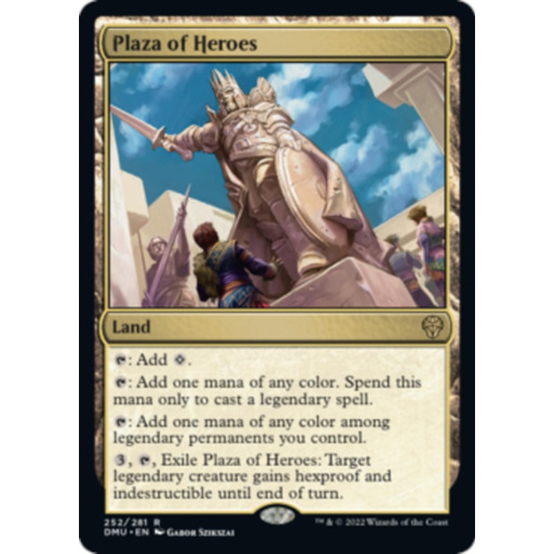Plaza of Heroes (foil) | Dominaria United