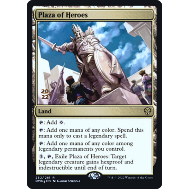 Plaza of Heroes (Prerelease foil) | Dominaria United