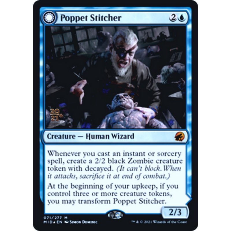 Poppet Stitcher // Poppet Factory (Prerelease foil) | Innistrad: Midnight Hunt