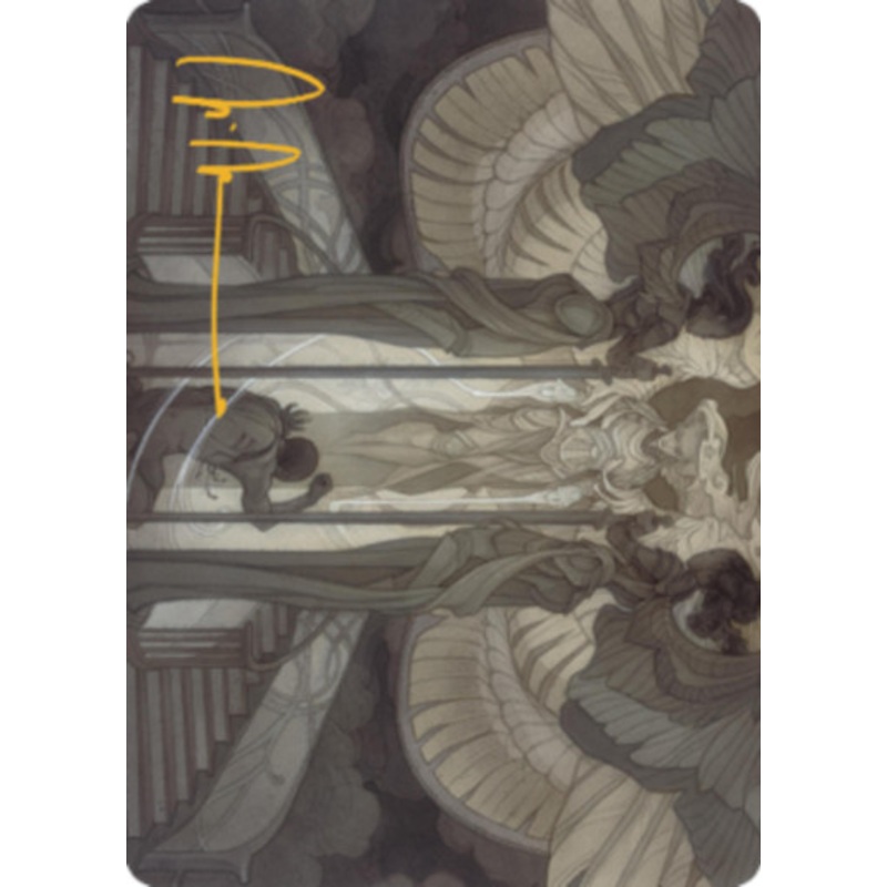 Prayer of Binding (#12) Art Card (Gold Stamped) | Dominaria United