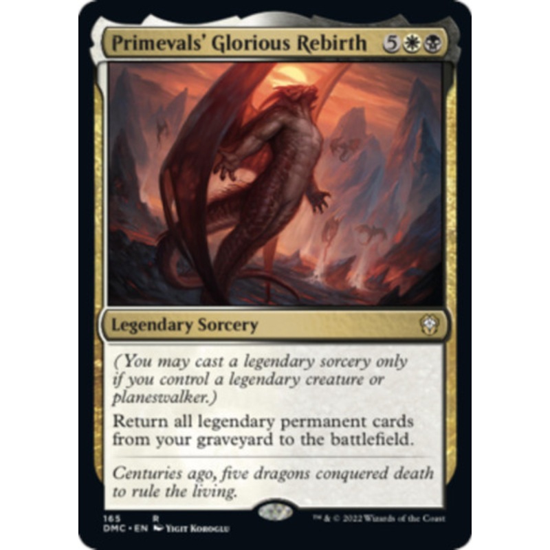 Primevals' Glorious Rebirth | Dominaria United Commander