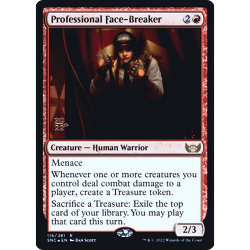 Professional Face-Breaker (Prerelease foil) | Streets of New Capenna