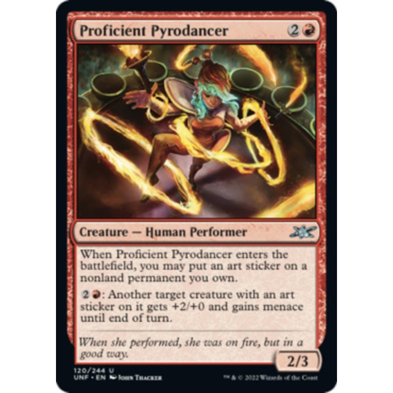 Proficient Pyrodancer | Unfinity