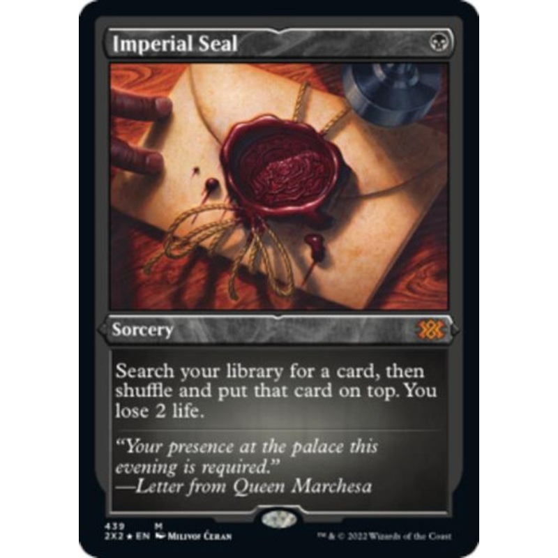 Imperial Seal (Etched Foil) | Double Masters 2022