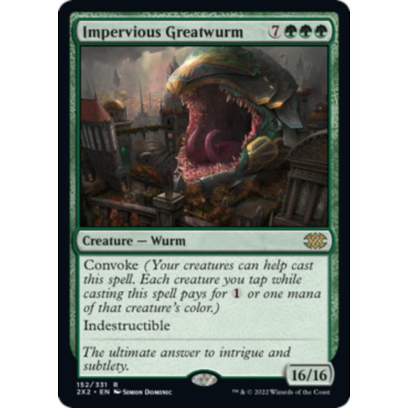 Impervious Greatwurm | Double Masters 2022