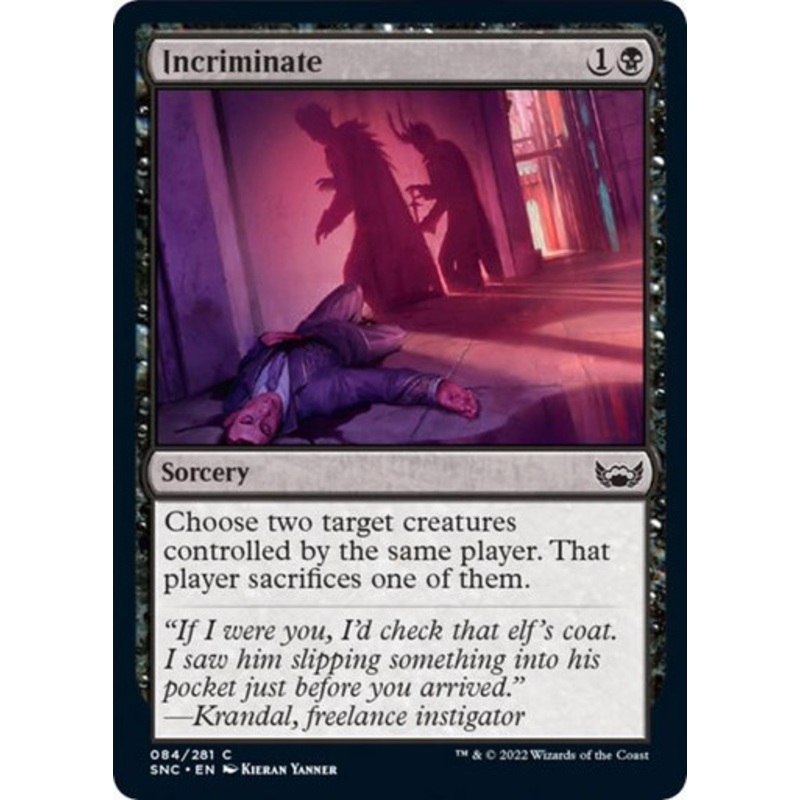 Incriminate | Streets of New Capenna