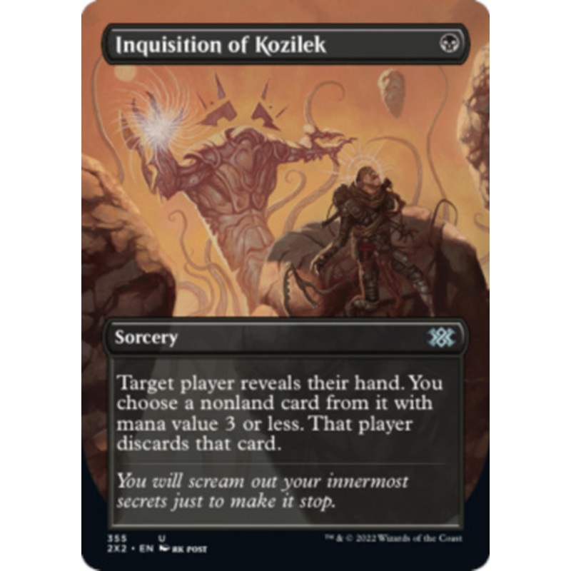Inquisition of Kozilek (Borderless Art) | Double Masters 2022