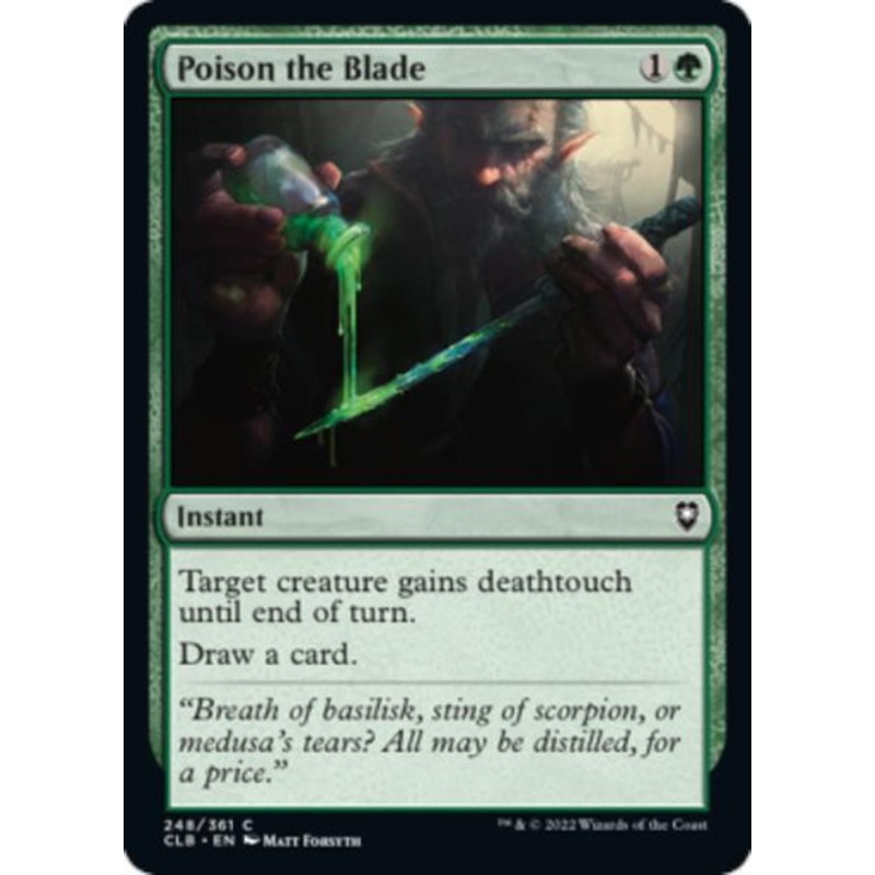 Poison the Blade | Commander Legends: Battle for Baldur's Gate
