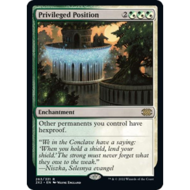 Privileged Position (foil) | Double Masters 2022