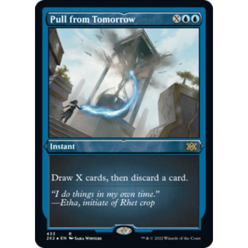 Pull from Tomorrow (Etched Foil) | Double Masters 2022