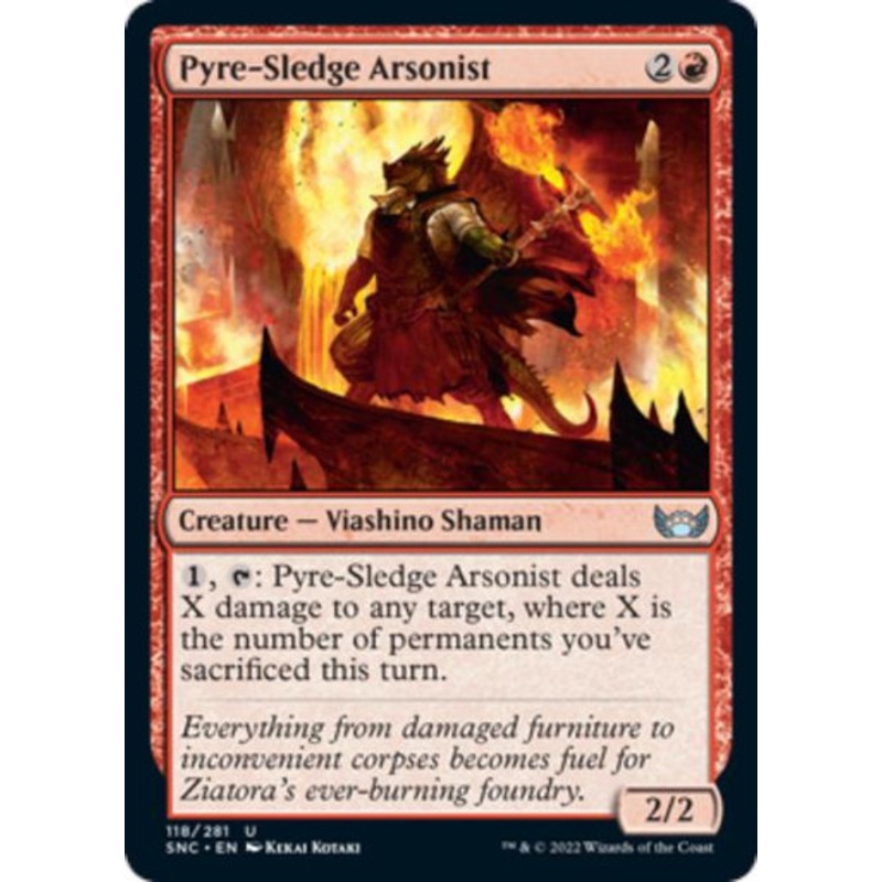 Pyre-Sledge Arsonist | Streets of New Capenna