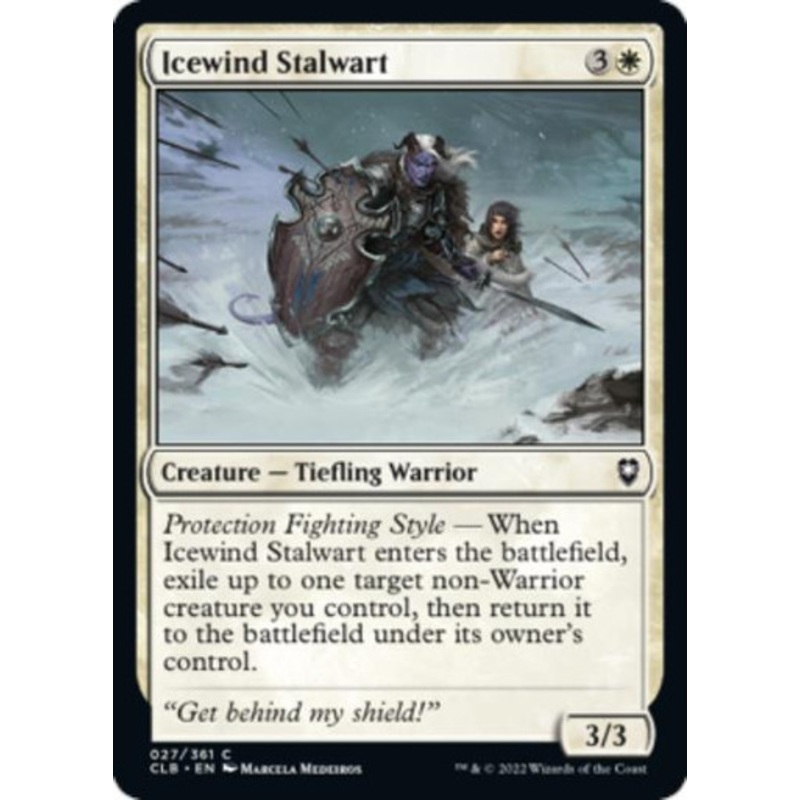 Icewind Stalwart | Commander Legends: Battle for Baldur's Gate