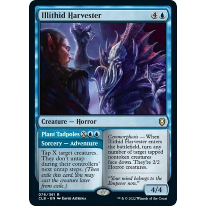 Illithid Harvester | Commander Legends: Battle for Baldur's Gate
