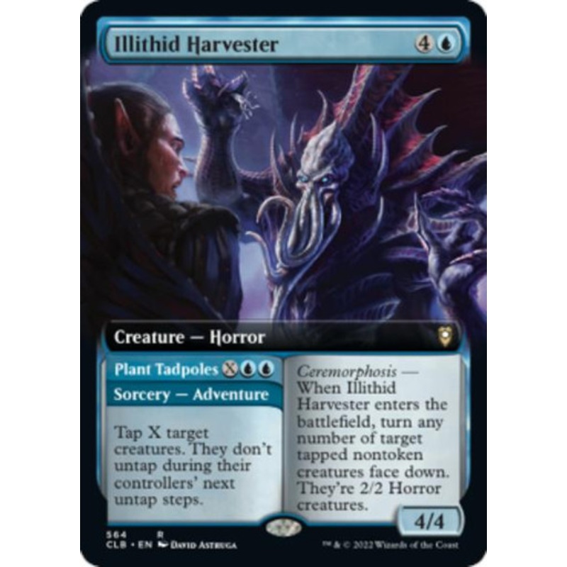 Illithid Harvester (Extended Art) | Commander Legends: Battle for Baldur's Gate