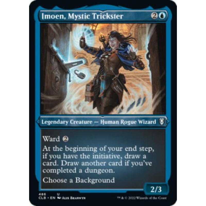 Imoen, Mystic Trickster (Etched foil) | Commander Legends: Battle for Baldur's Gate