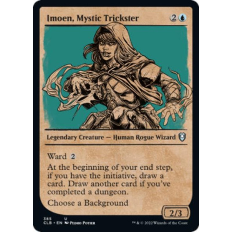 Imoen, Mystic Trickster (Rulebook Art)