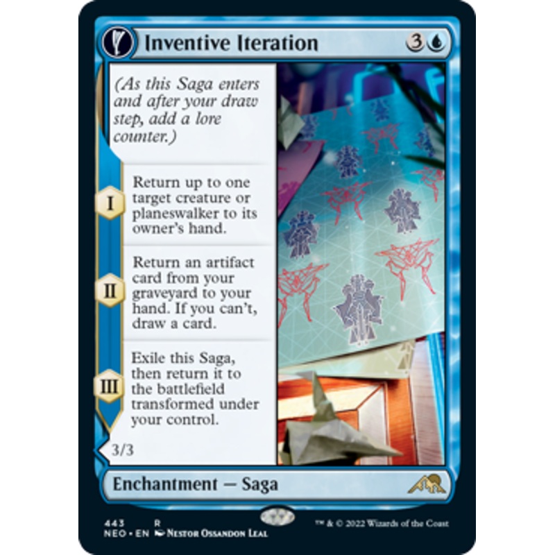Inventive Iteration // Living Breakthrough (Extended Art) (foil)